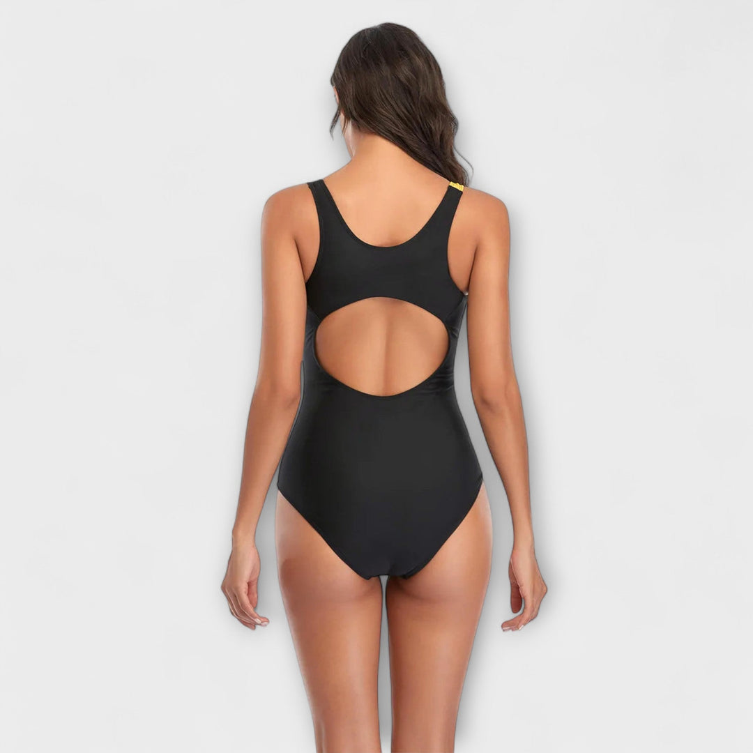 Sportief Badpak met Rugcoupure