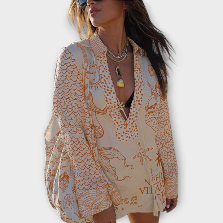 Siandra - Jurk Relaxed Strand