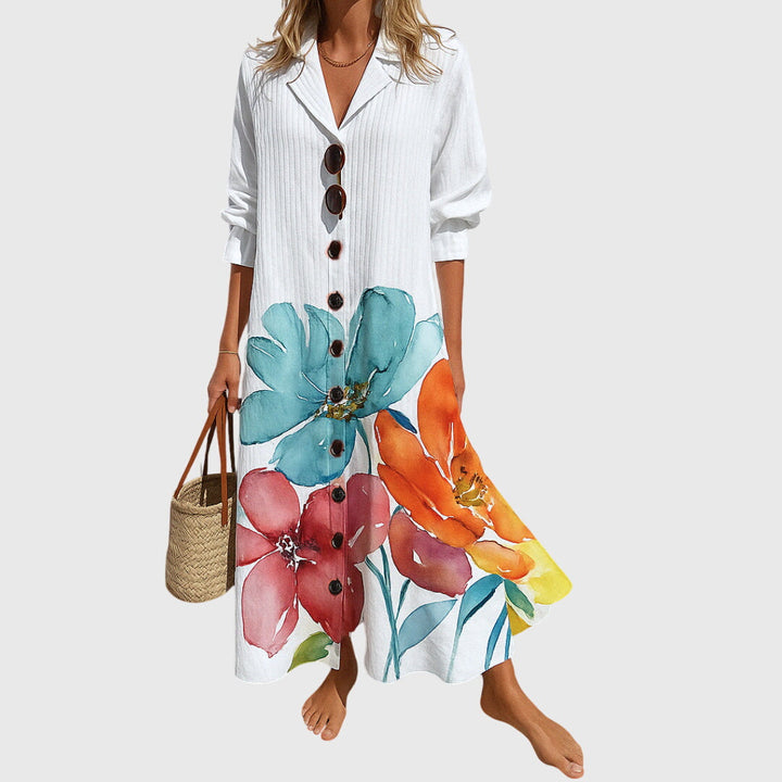 Jasmine™ | Slankmakende Elegante Jurk