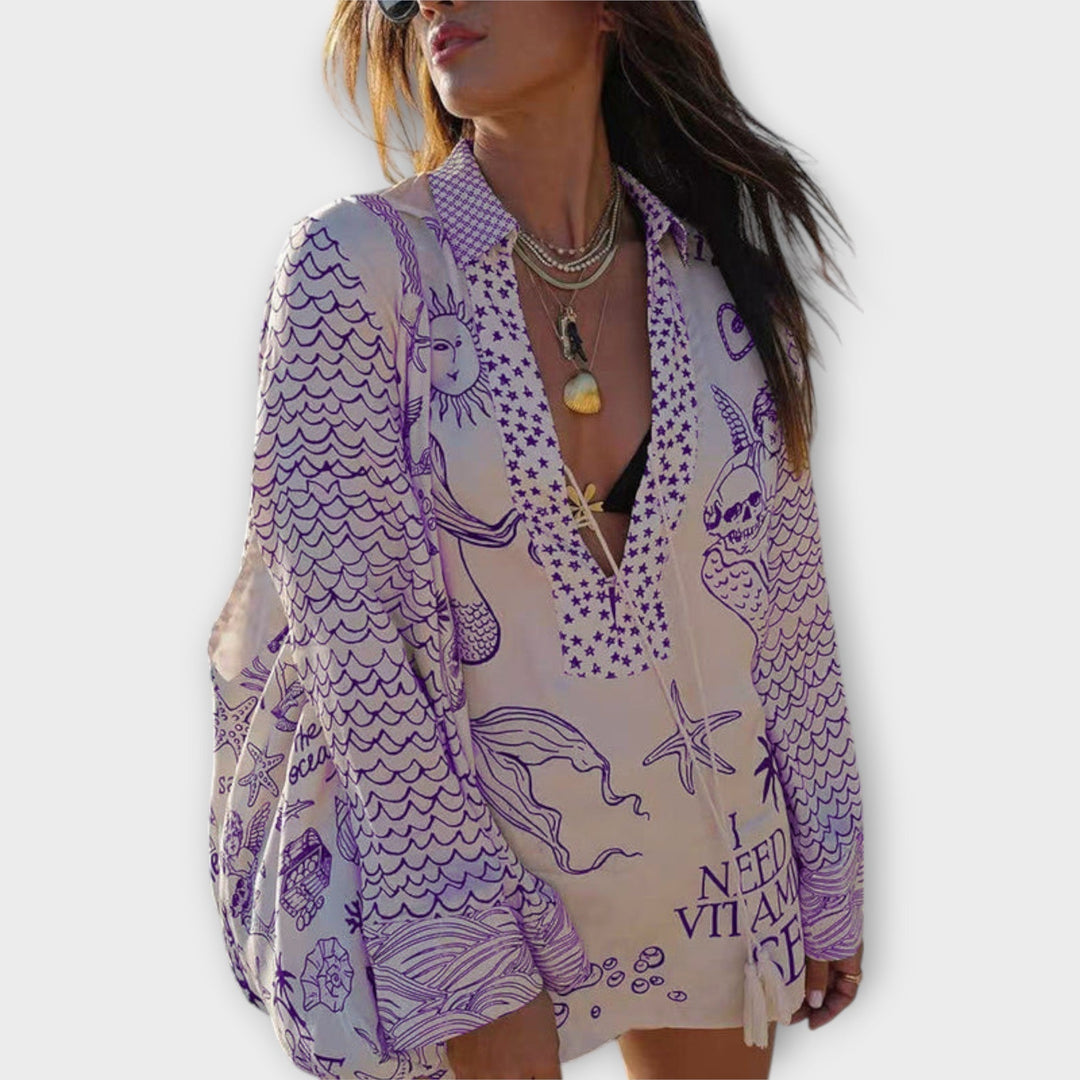 Siandra - Jurk Relaxed Strand