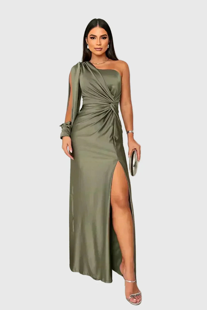 Melyssa | Elegante zwevende maxi avondjurk