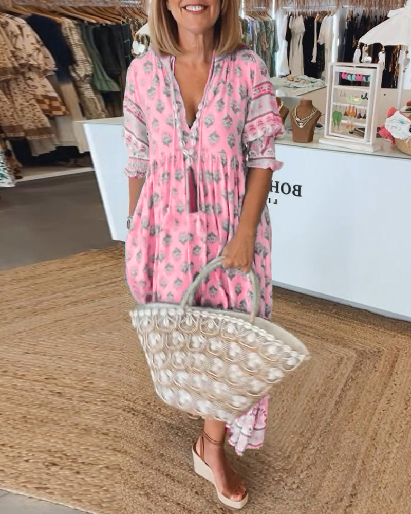 Verity - Jurk Bohemien