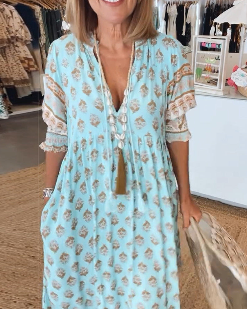 Verity - Jurk Bohemien