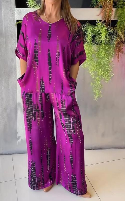 Marie - Set Print Casual