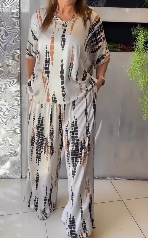 Marie - Set Print Casual