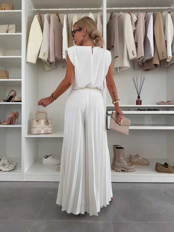 Marian - Set Plissé Elegant