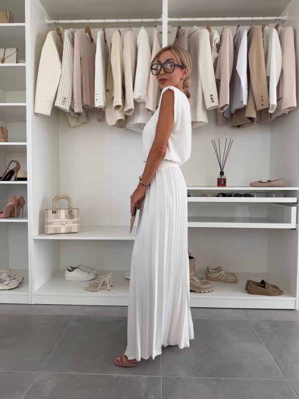 Marian - Set Plissé Elegant