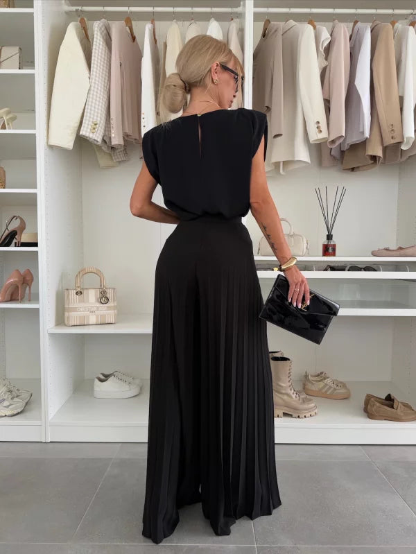 Marian - Set Plissé Elegant