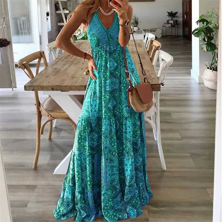 Gweneth - Jurk zonder mouwen Boho