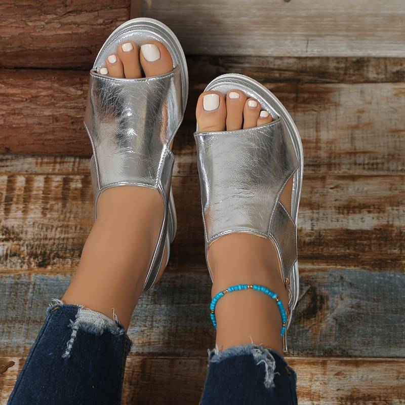 Baylie - Sandalen Stijlvolle Metalen