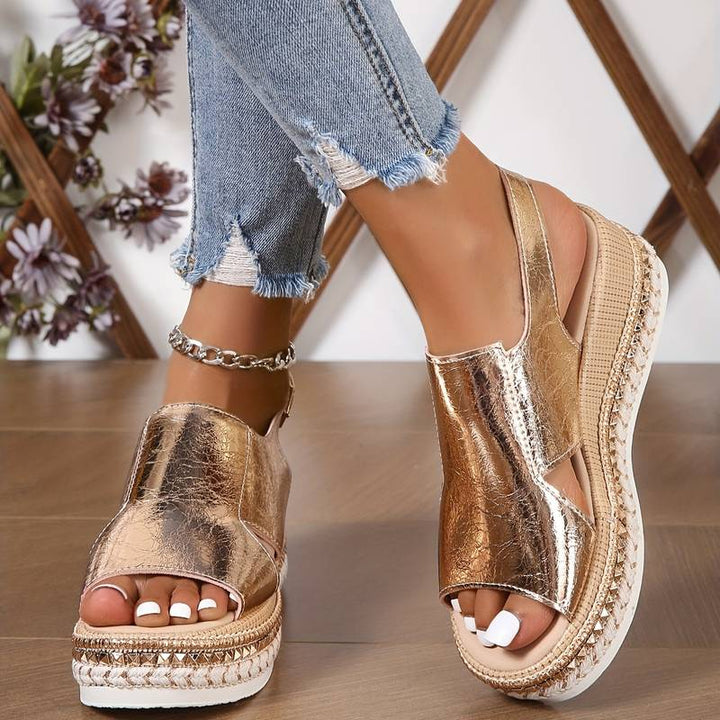 Baylie - Sandalen Stijlvolle Metalen
