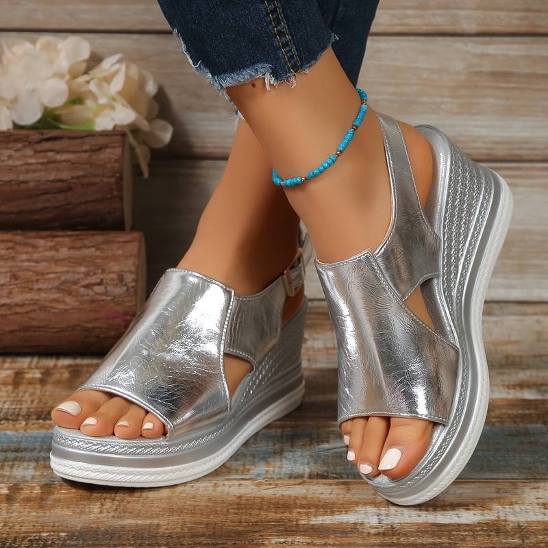 Baylie - Sandalen Stijlvolle Metalen