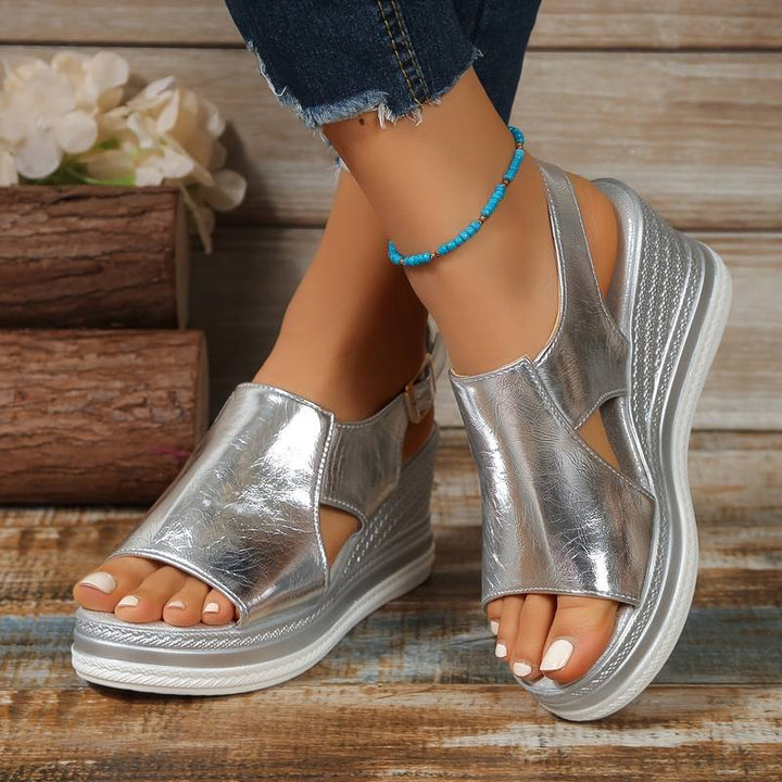 Baylie - Sandalen Stijlvolle Metalen