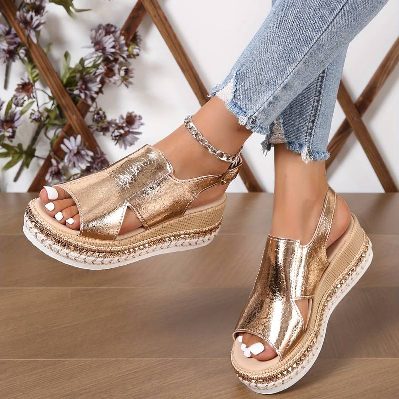 Baylie - Sandalen Stijlvolle Metalen