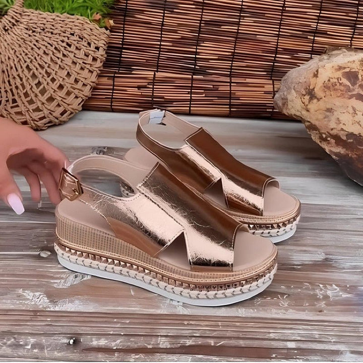 Baylie - Sandalen Stijlvolle Metalen