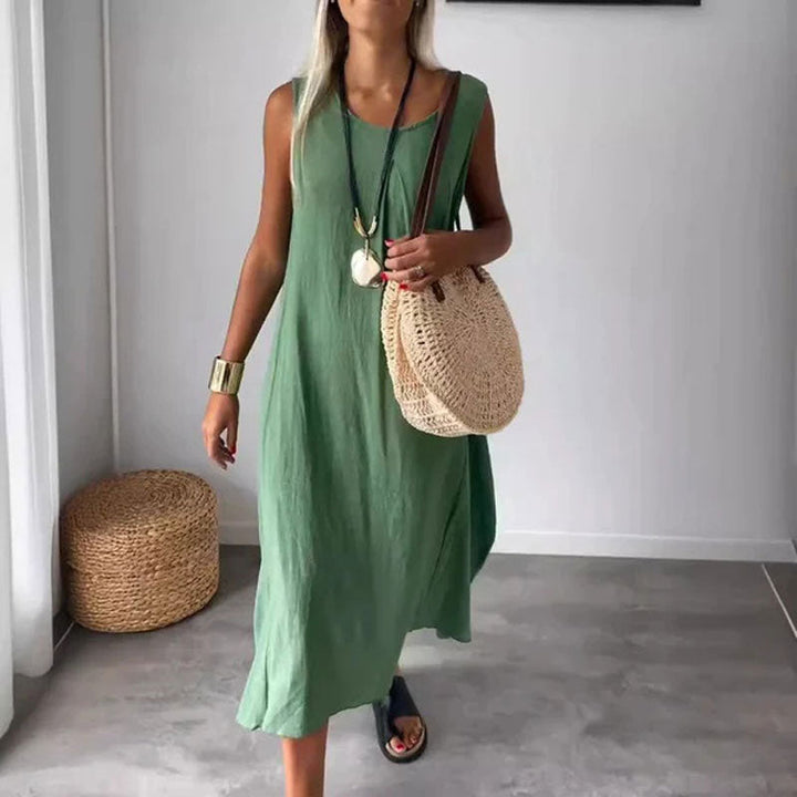 Amaris - Jurk zonder mouwen casual