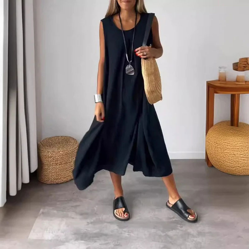 Amaris - Jurk zonder mouwen casual