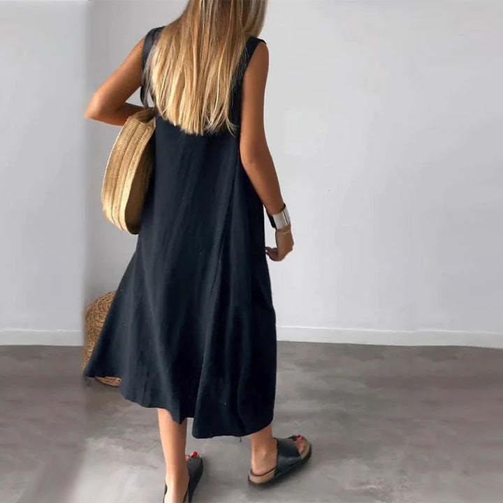 Amaris - Jurk zonder mouwen casual
