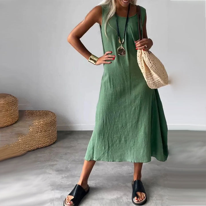 Amaris - Jurk zonder mouwen casual