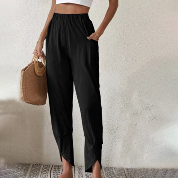 Essari - Broek met Ourlet Fendu